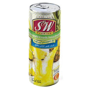 🍍 S&W Premium 100% Pineapple Juice 240ML – No Sugar Added | Exclusive Distributor Saudi Arabia - Image 2